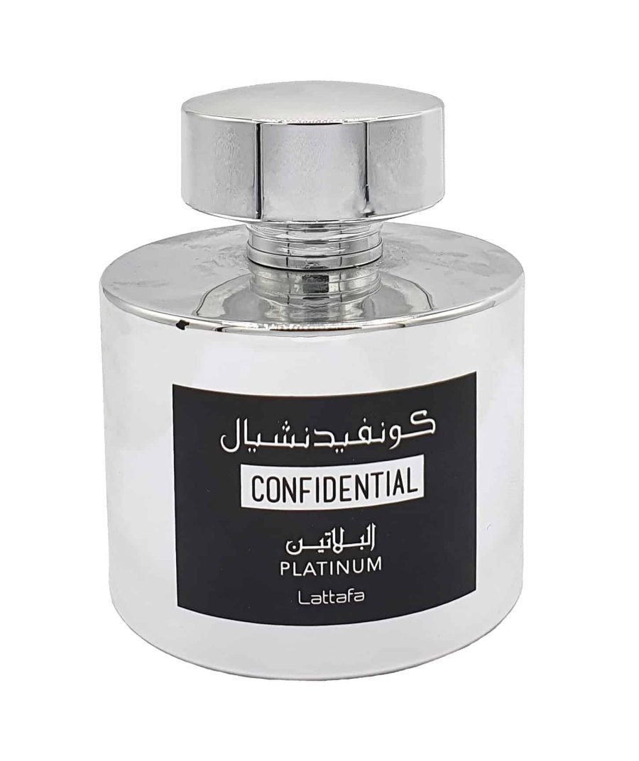 confidential platinum parfum 100ml lattafa collection