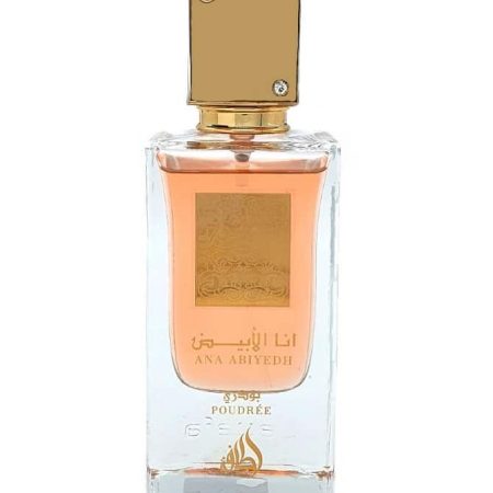 parfum ana Abiyedh poudrée 60ml lattafa