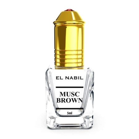 musc brown parfum extrait el nabil 5ml